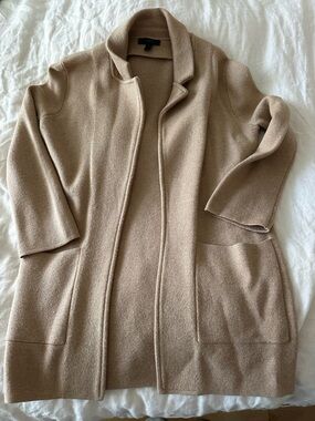 J. Crew Camel Sweater Coat